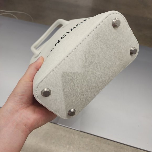 Balenciaga white Logo bag - Picture 2 of 4